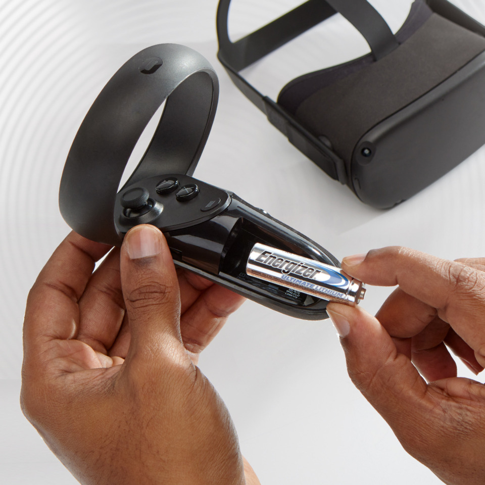VR headset, Controller, AA-Batterie, Schwarz, kabellos, Kopfhörer, VR-Headset, Batterie, AAA-Batterie, Energizer