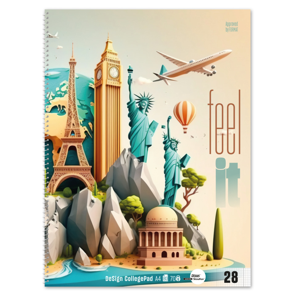Uhrenturm, Werbung, Plakat, Flugzeug, Person