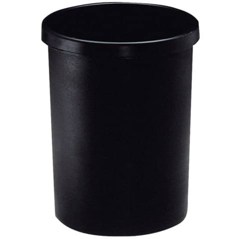 Papierkorb, 33L, schwarz M+M 2030100
