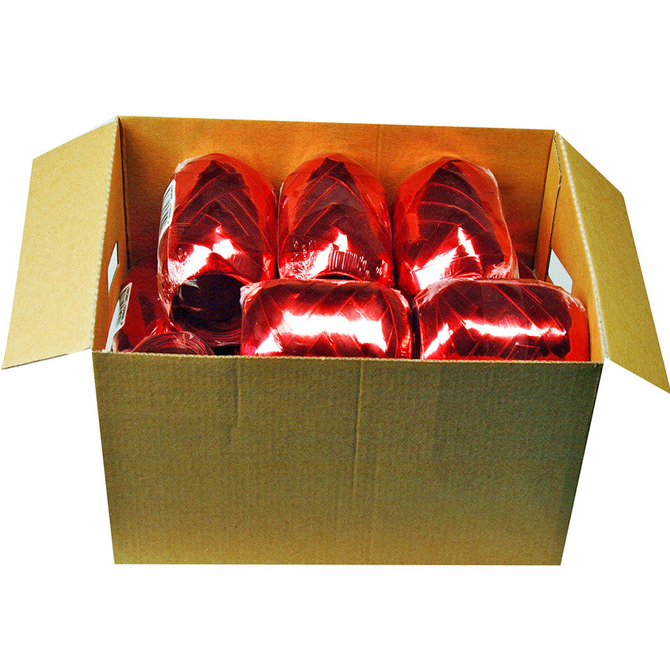 Kartonbox, Würfelspiegel, Rotglas, Verpackungskarton, Rotes Glasbehältnis