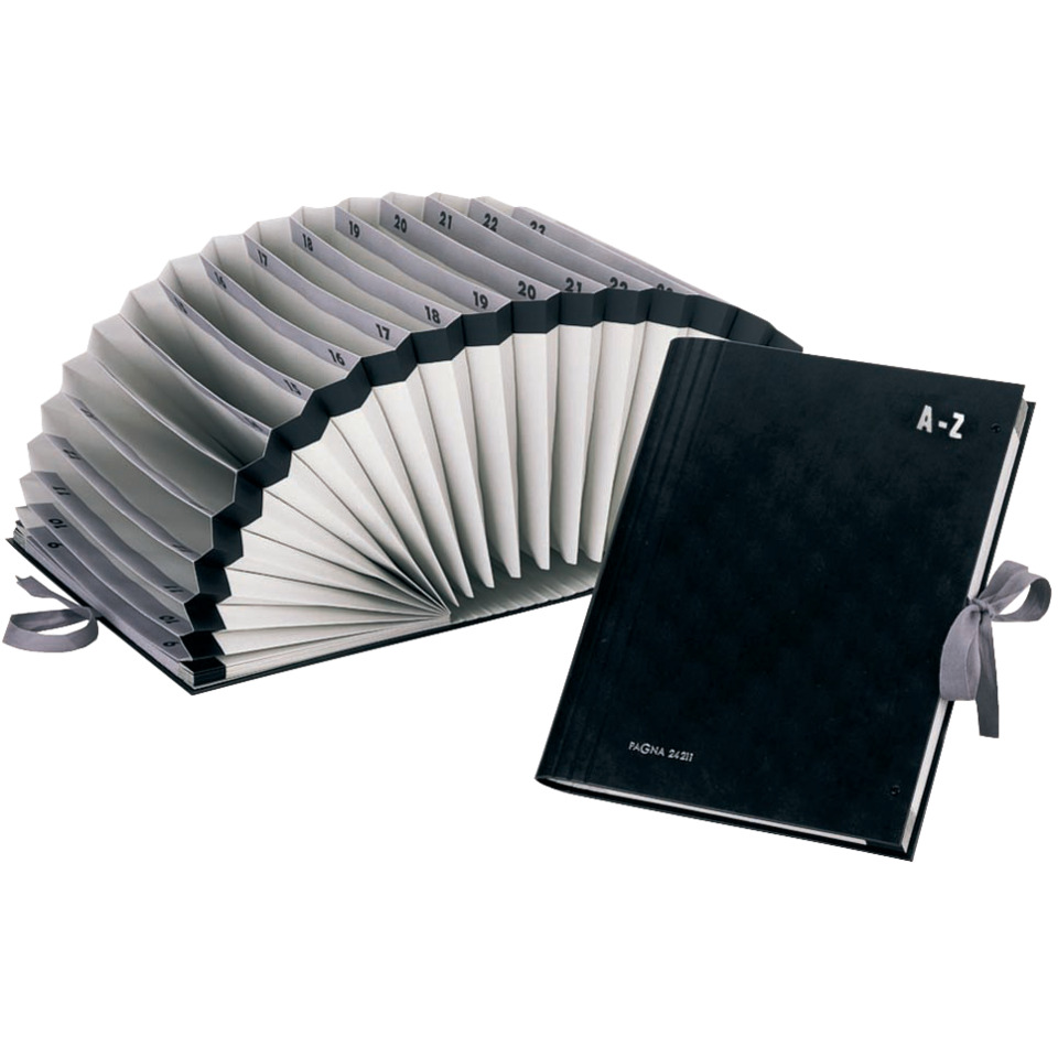 Aktenordner, Ordnerband, Klappordner, A-Z Register, Scannerordner