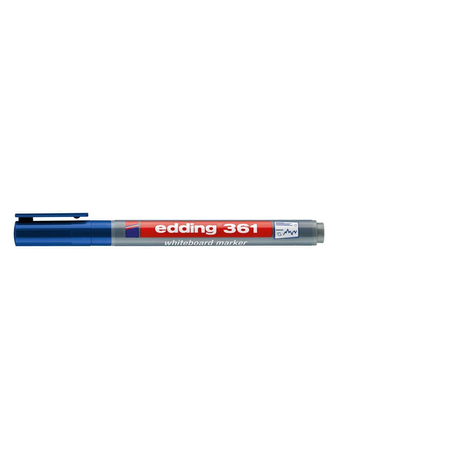 Boardmarker 361, 1mm, Rundspitze, blau EDDING 4-361003