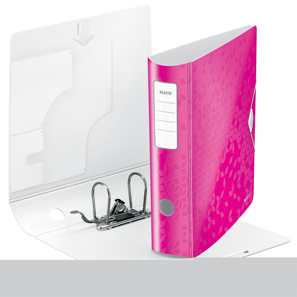Ordner, Ordnerhülle, Ringbuch, Buchbindung, pink