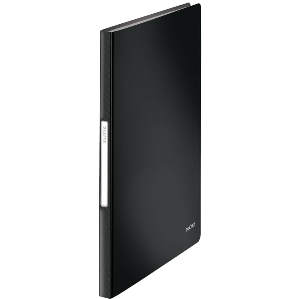 Notizblock, schwarz, Hardcover, Leitz, Schreibwaren