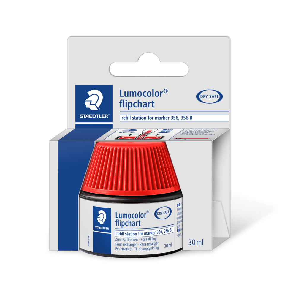 refill, marker, flippchart, lumocolor, 30 ml