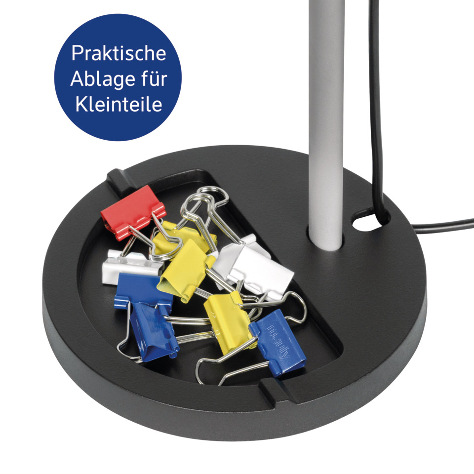 Klammerhalter, Büroklammern, Clip-Halter, Lampe Bodenständer, Bürobedarf