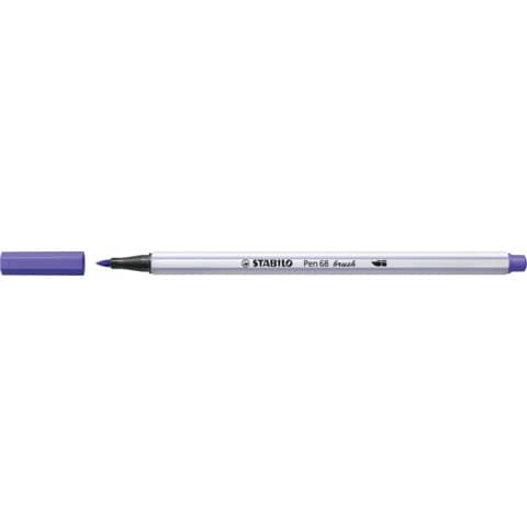 Faserschreiber mit Pinselspitze Pen 68 brush, violett STABILO 568/55