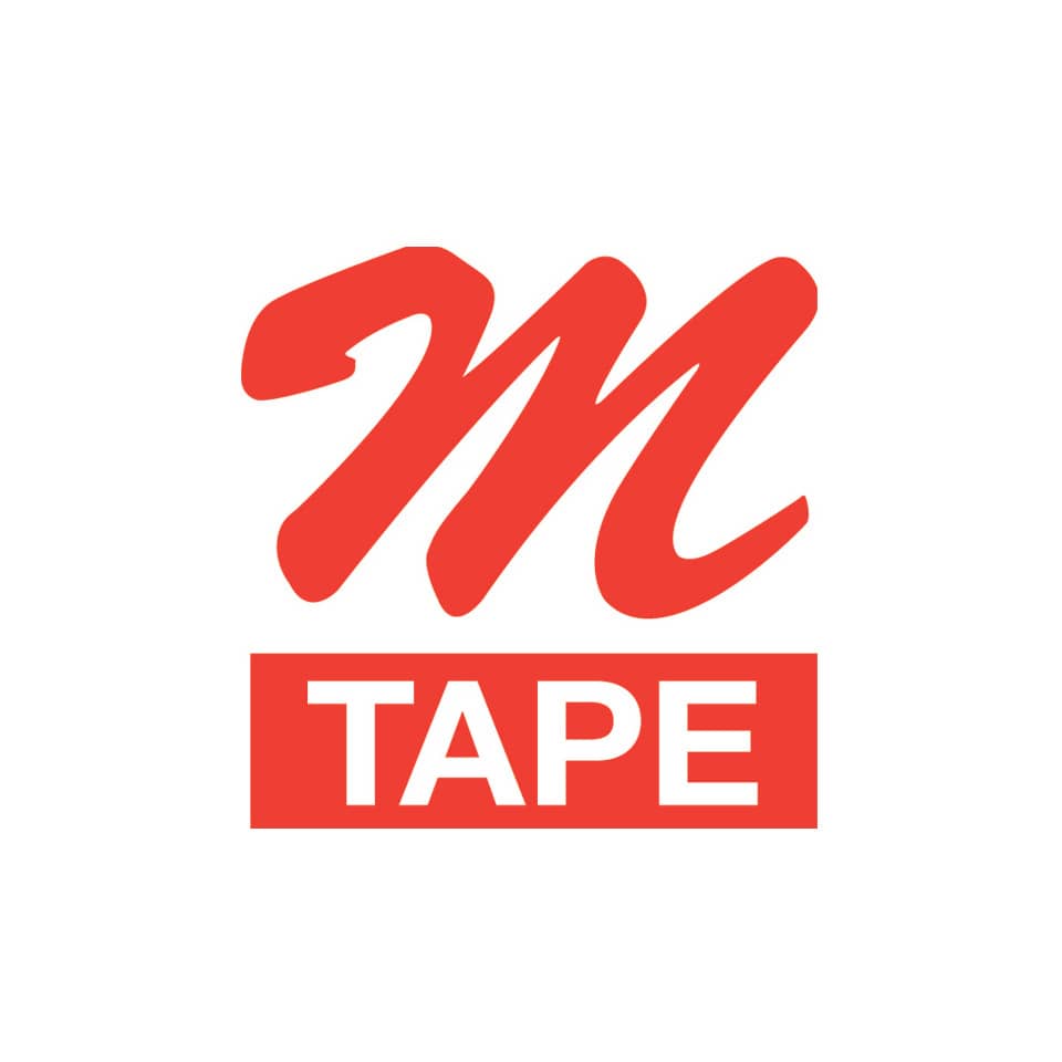 tape, logo, rot, marke, text