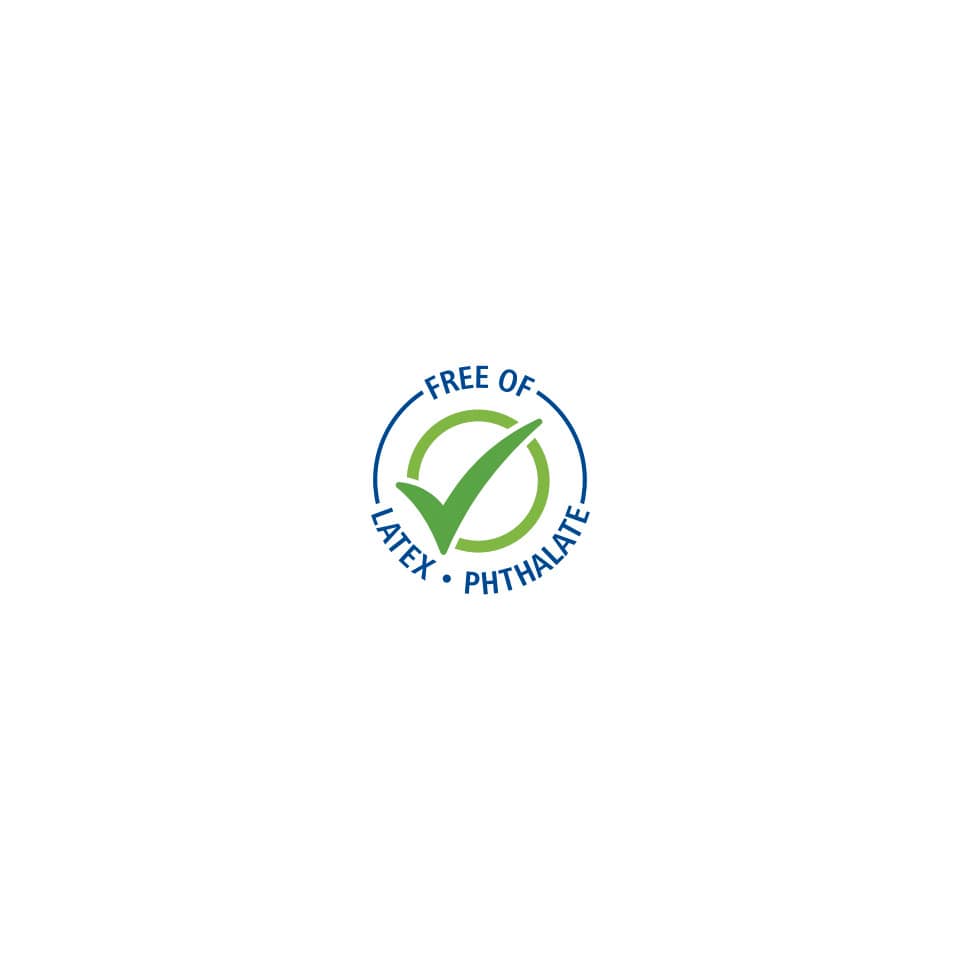 latex-free, phthalate-free, logo, stempel, zertifizierung