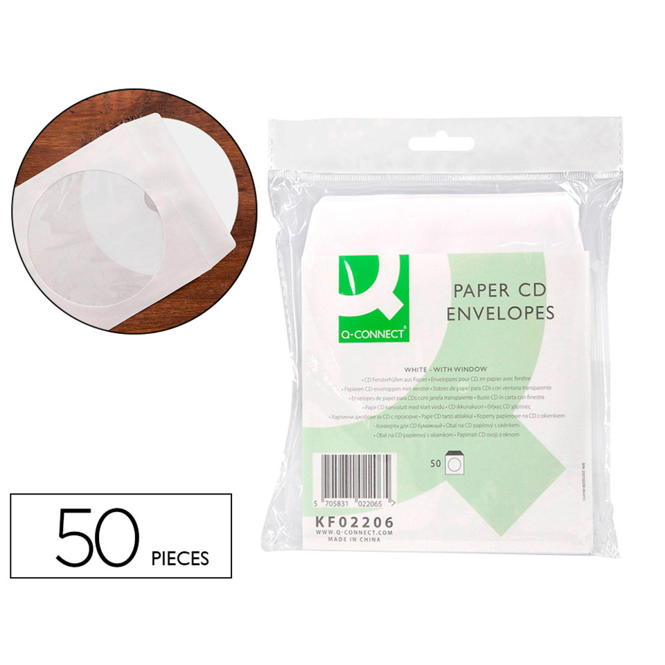CD Hüllen, Papierhüllen, 50 Stück, Schutzhülle, Transparent