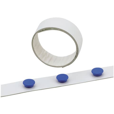 Magnetband, selbstklebend, Metall, 500 x 3,5 cm, weiß DURABLE 4715 02