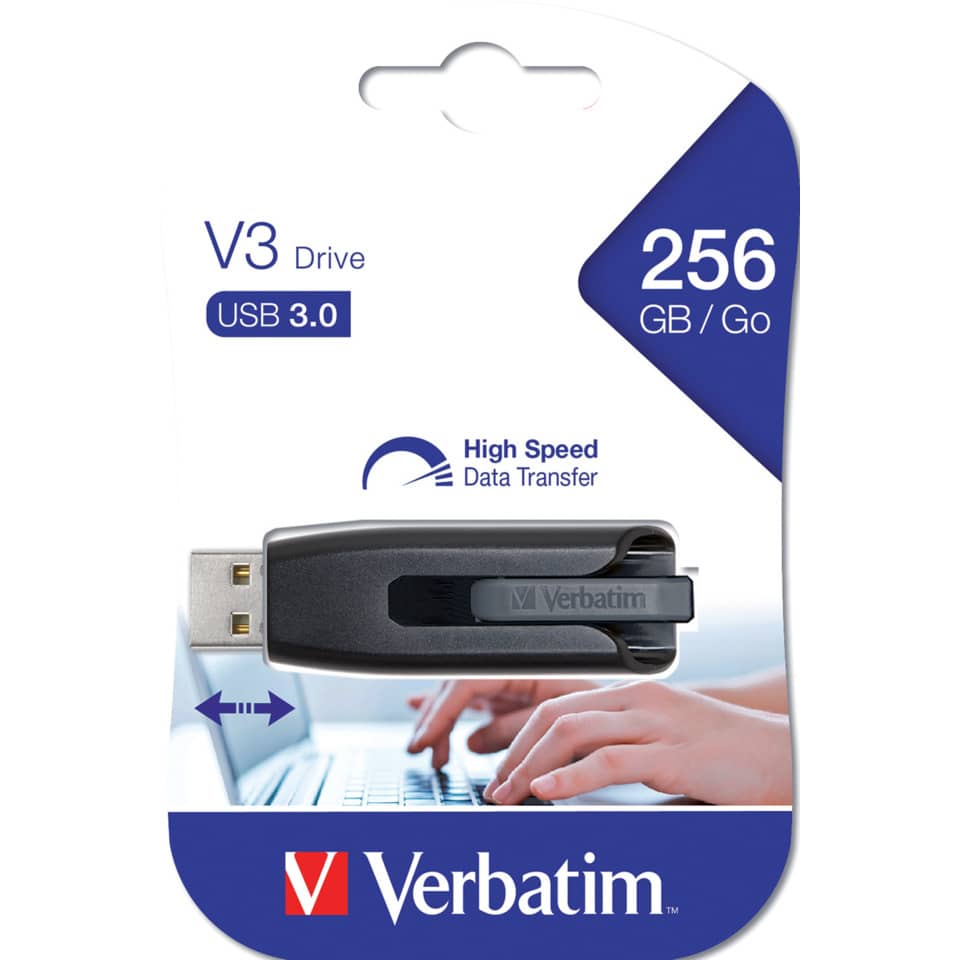 USB-Laufwerk, V3 Laufwerk, 256 GB, USB 3.0, Datenübertragung