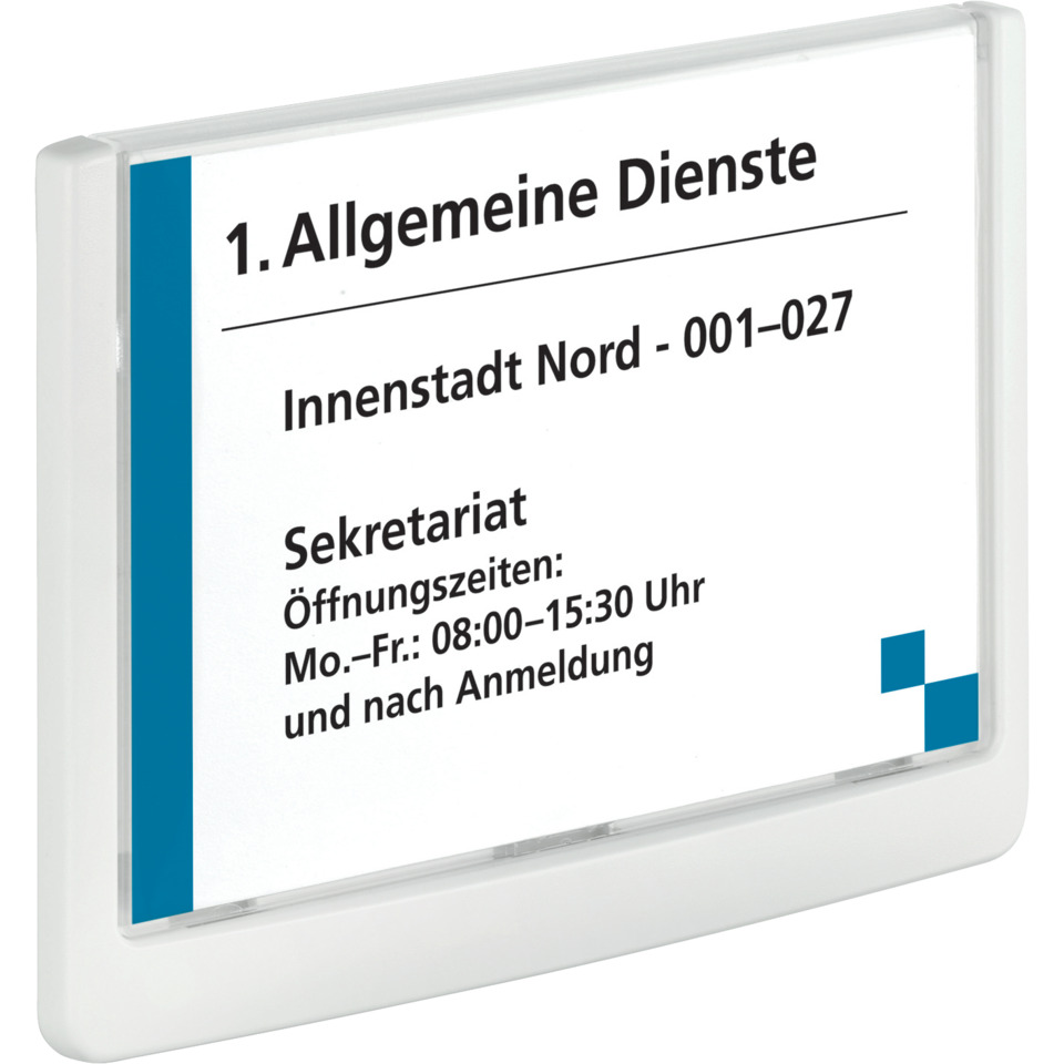 Schilder, Plexiglasrahmen, Informationsschild, Türschild, Beschilderung