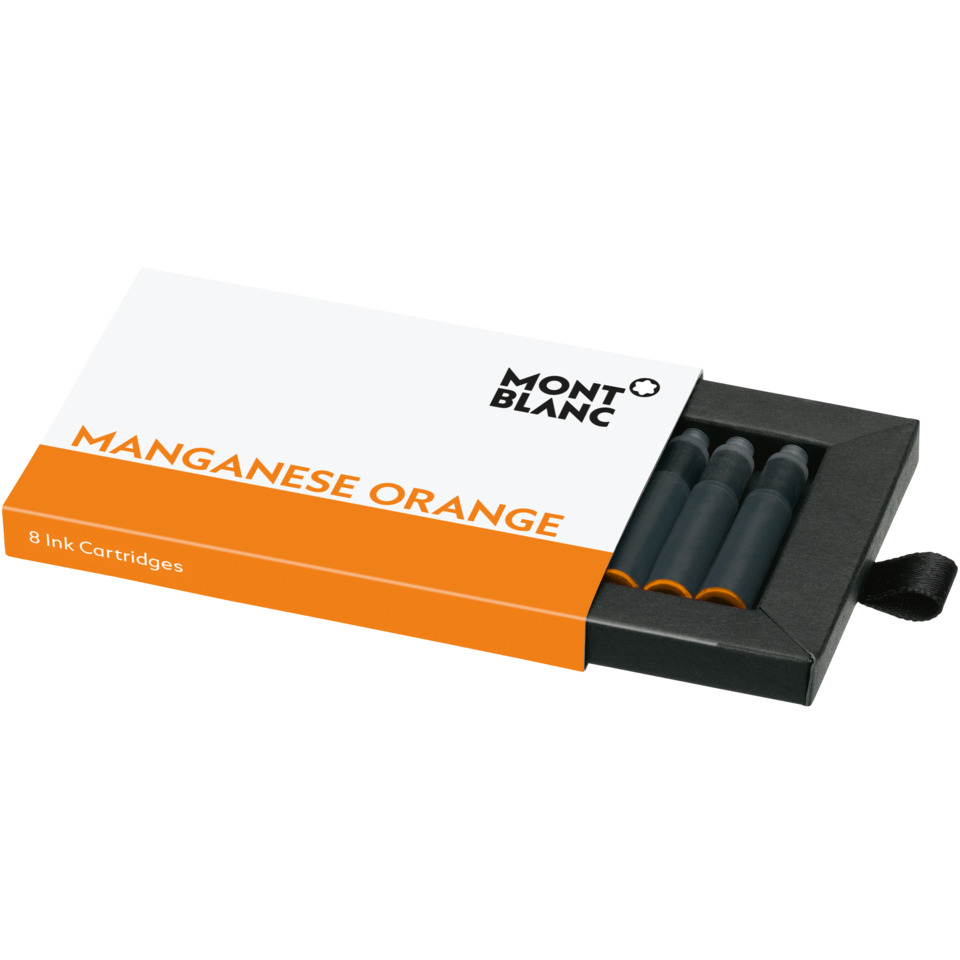 Tintenpatronen, 8 Stück, manganese orange MONT BLANC 128207