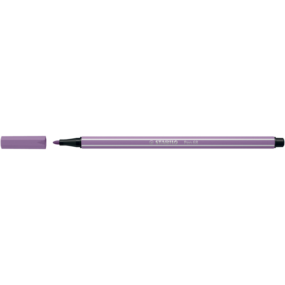 Marker, Pen, Purple, Fine tip, Stabilo, Marker, Filzstift, Lila, Rückseite, Stabilo Pen68