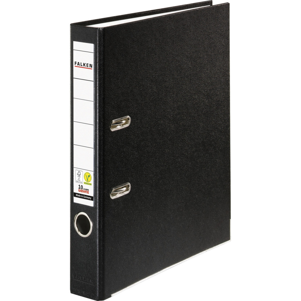 Ordner, Ringbuch, A4, Bindemittel, Schwarz