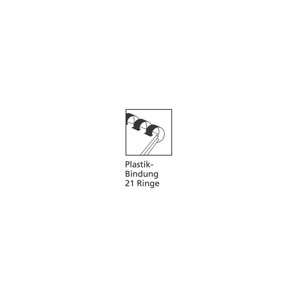 Plastikbindung, Spiralklemme, Ringbindung, Binder, Spiralbindung