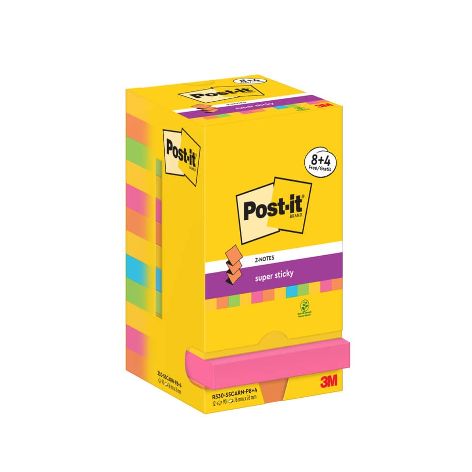 Post-it, Haftnotiz, Z-Notes, Notizzettel, Sticky notes