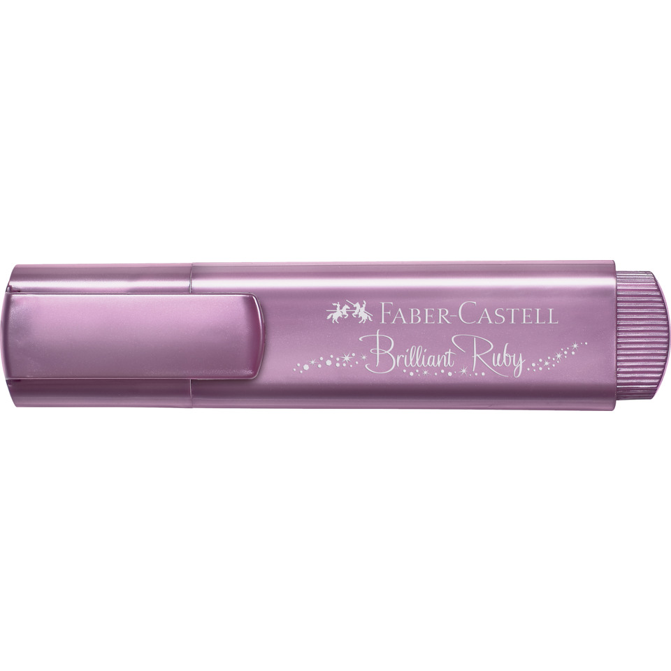 Filzstift, Korrekturstift, Faber-Castell, Brilliant Ruby, Rubinfarbe