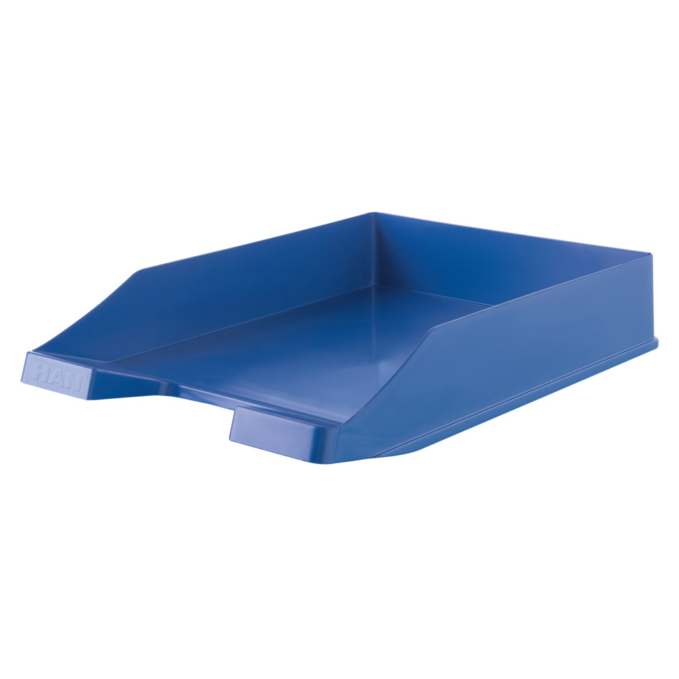 Schreibtischablage, Ablage, Sortierfach, Bürosetup, Blau