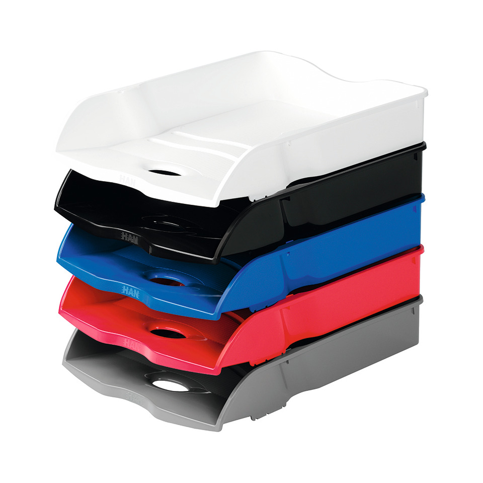 schreibtisch-ordner, aktenablage, stapelboxen, farbig, organizer