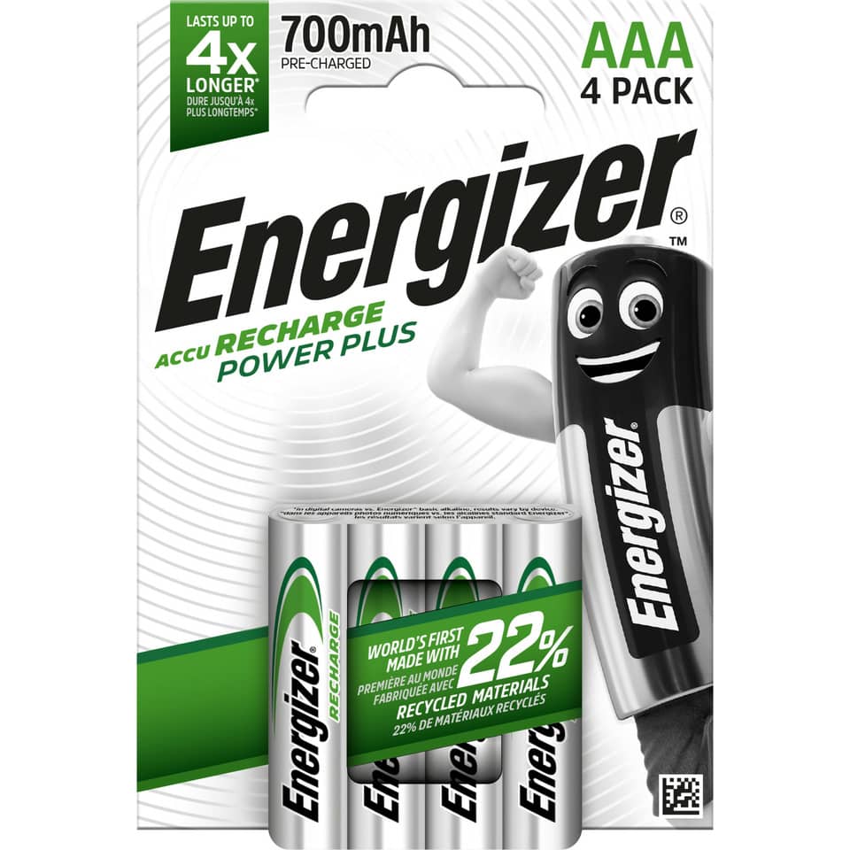 AA Akku, AAA Pack, Batterien, Energetizer, Rechargeable