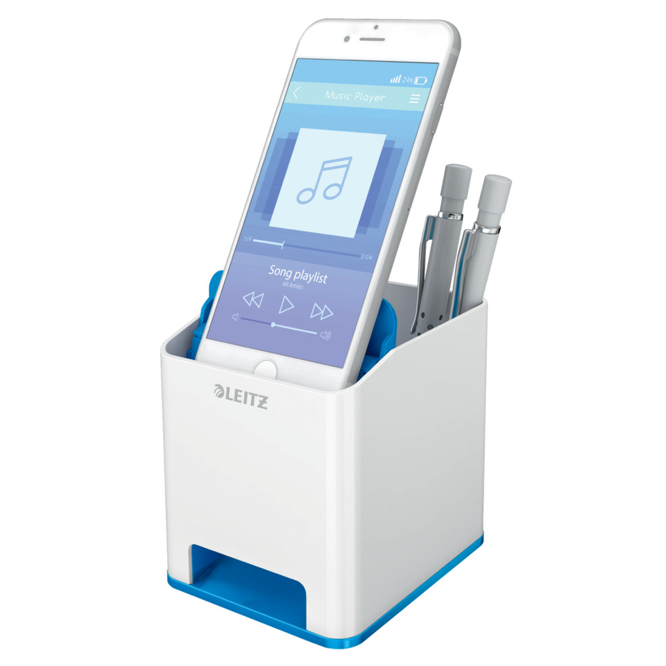 Kabel-Organizer, Smartphone-Halter, Music-Player, Stifthalter, Schreibtisch-Organizer