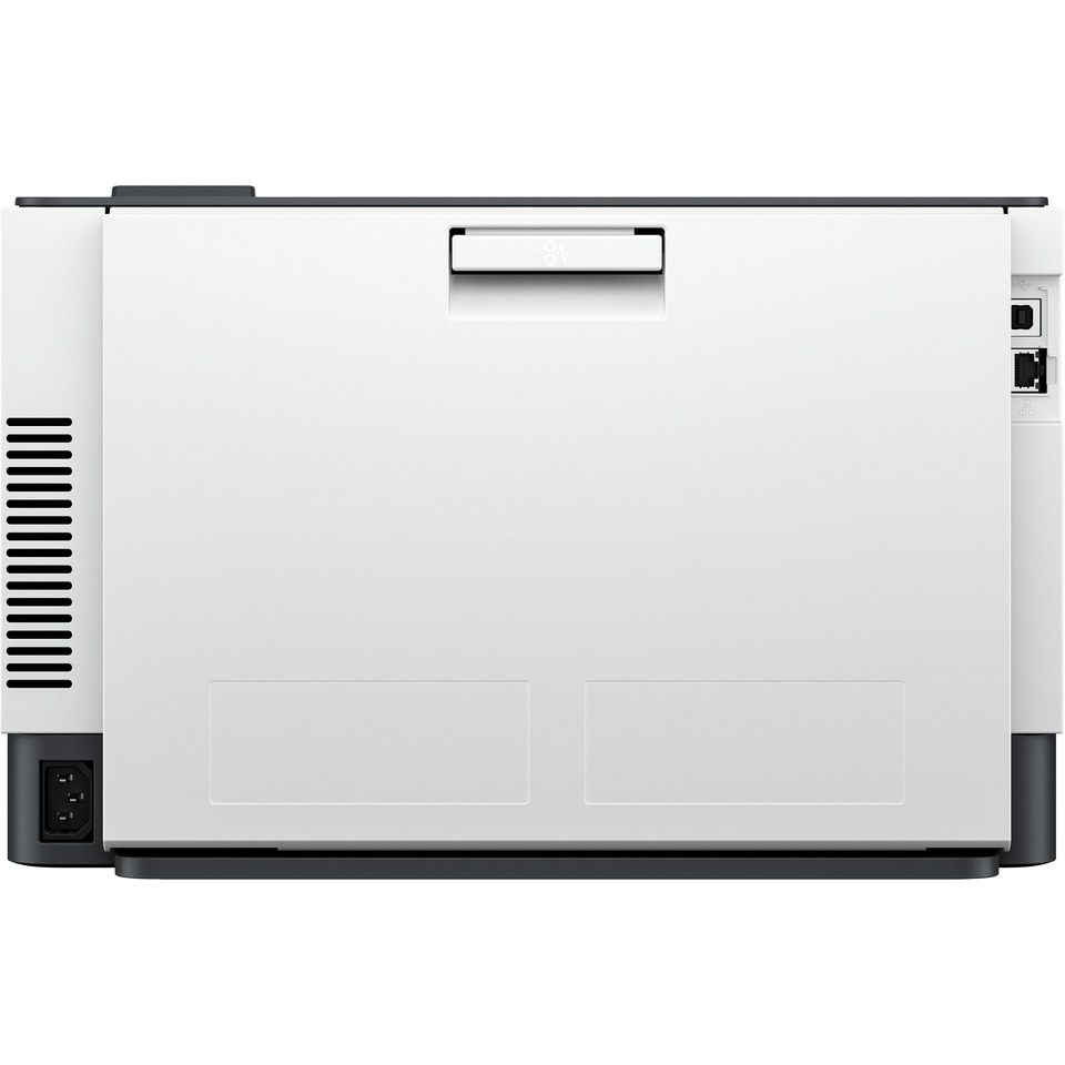 Server, Mini-PC, weißer Gehäuse, USB-Anschlüsse, Netzteilanschluss