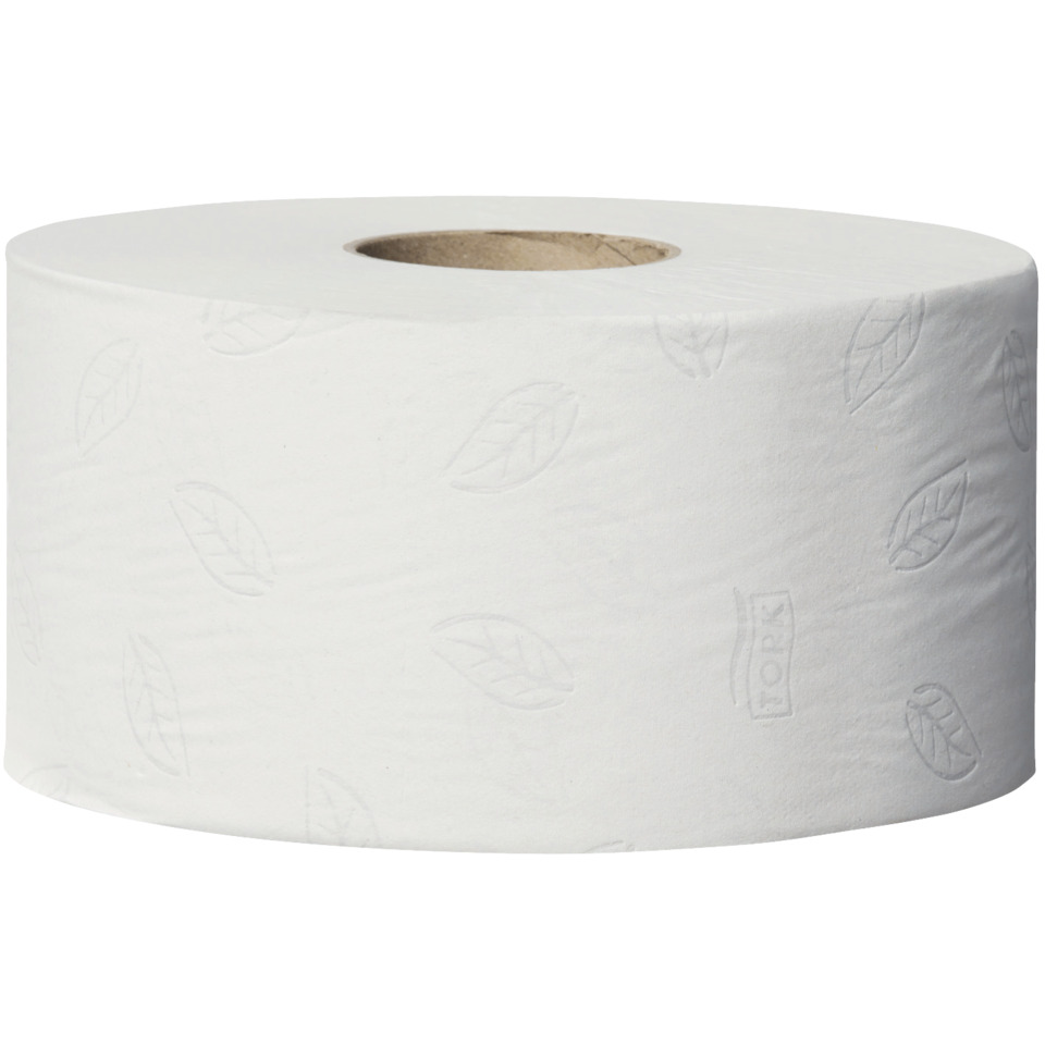 Toiletpapier, Rolle, Weiß, Prägemuster-Blätter, Kernlos