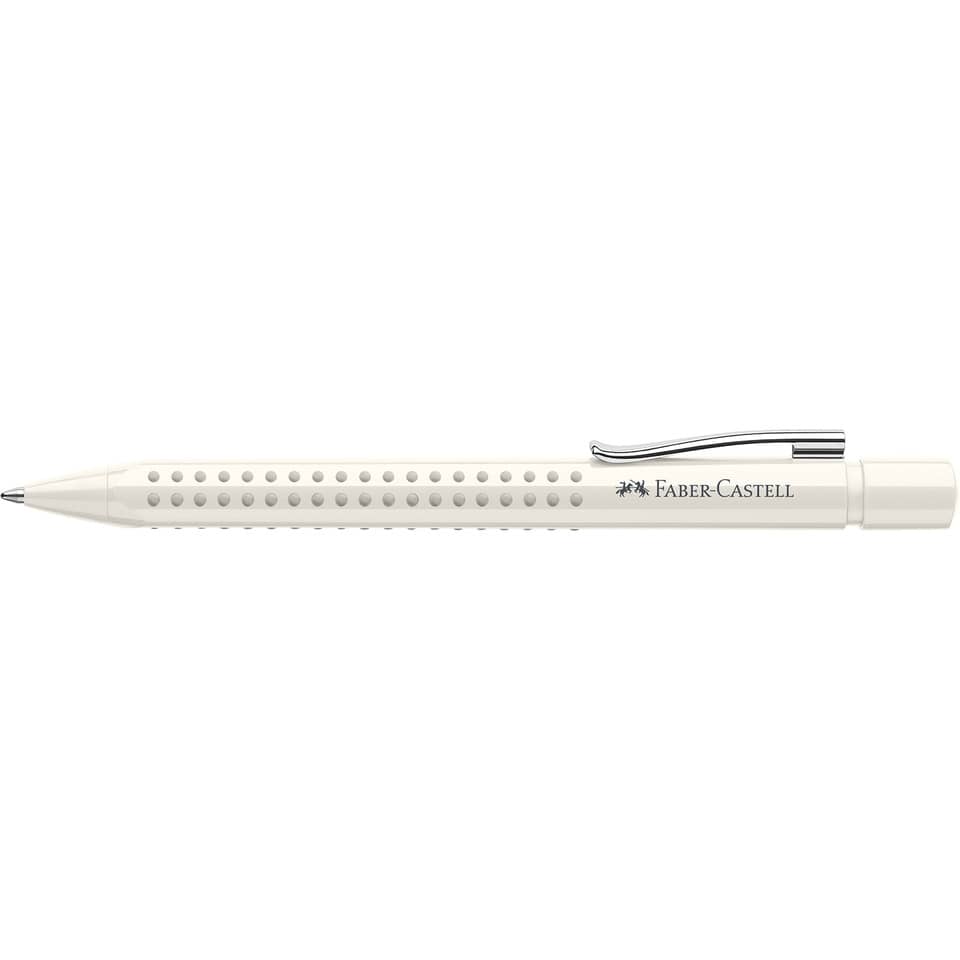 Kugelstift, Ballpoint, Gummierte Griffzone, Drucktasten-Clip, Faber-Castell