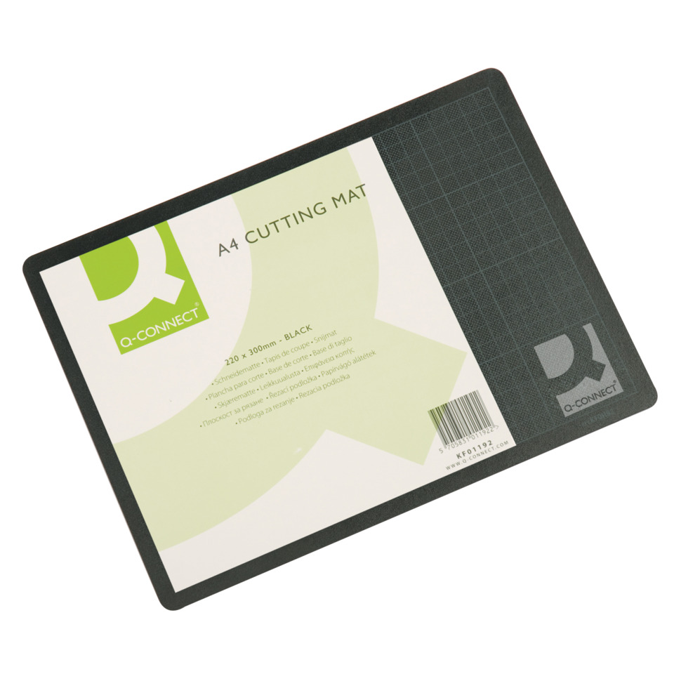  Schneidmatte, A4 Matte, Gittermuster, schwarze Matte, Arbeitsfläche