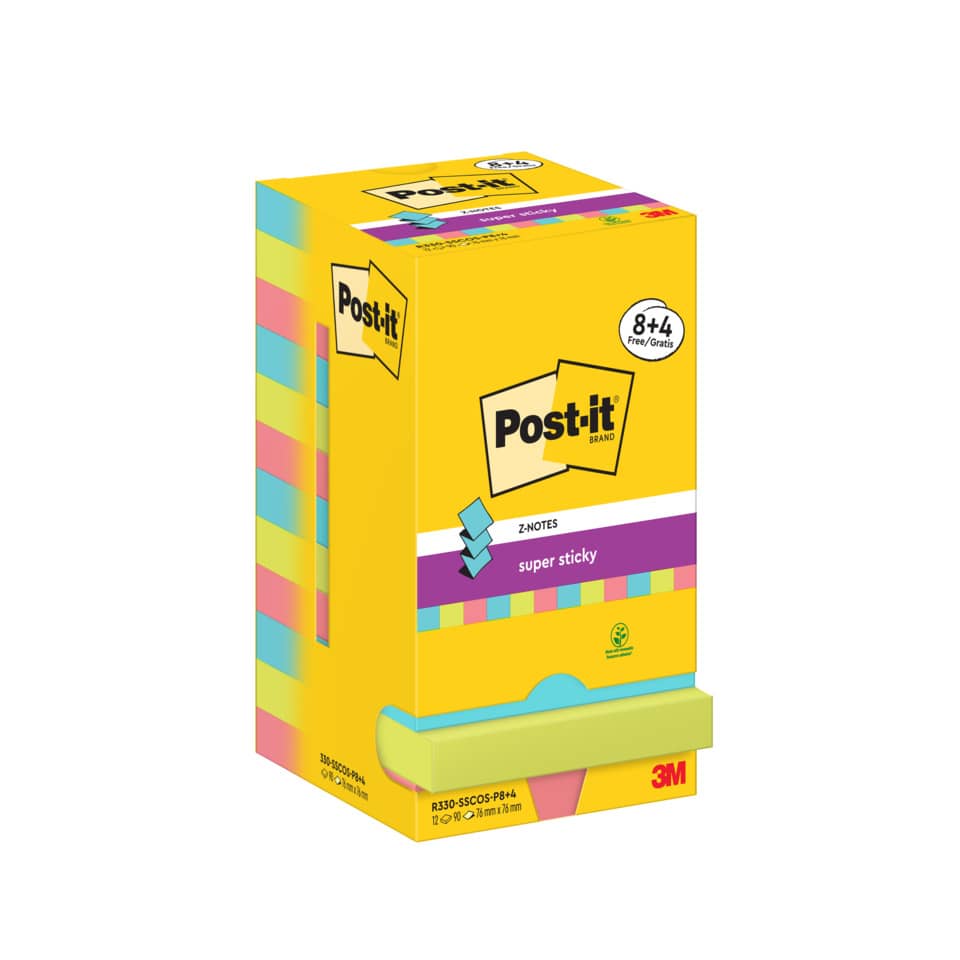 Post-it, Notizblock, Haftnotizen, Sticky notes, Z-Notes