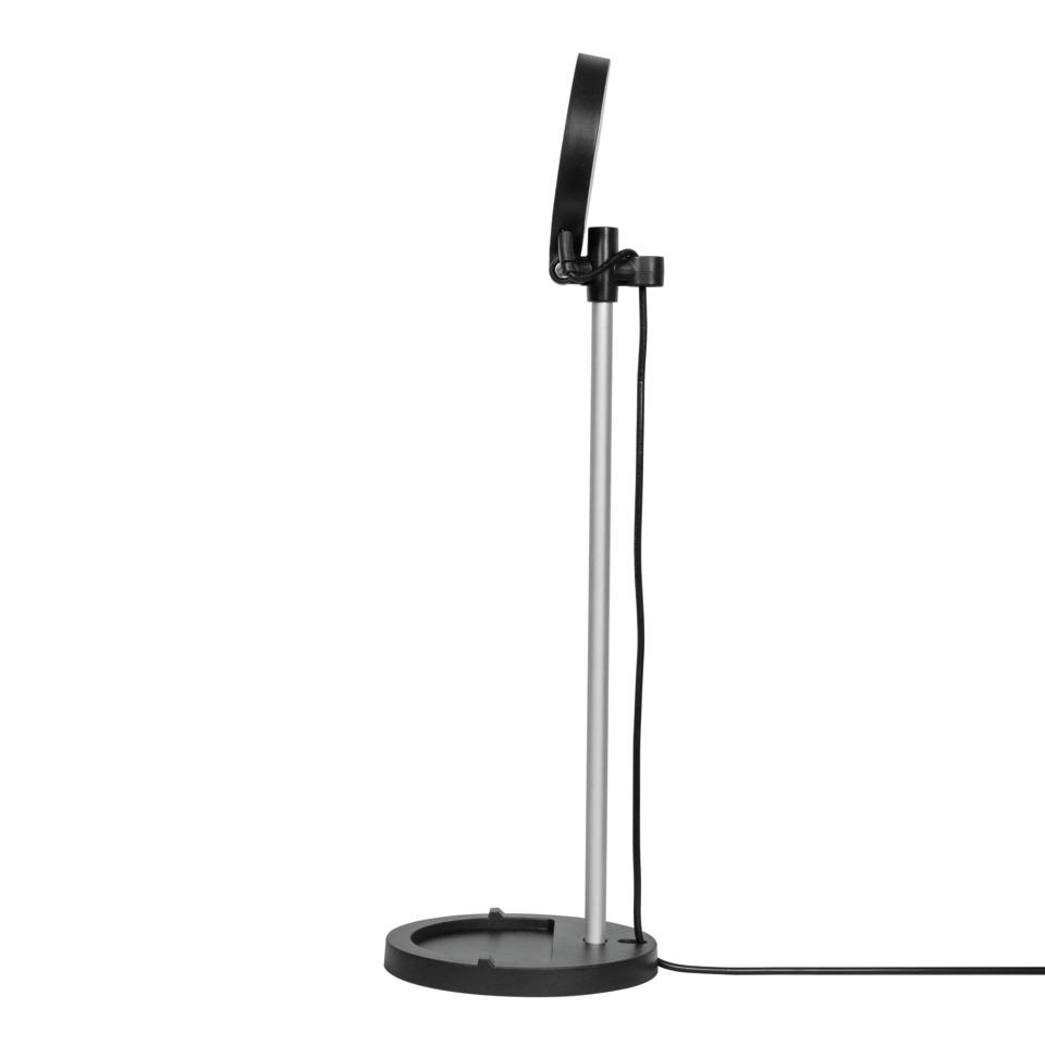 Lämpchen, Stehlampe, Verstellbarer Lampenarm, Metallstiel, Stativbasis