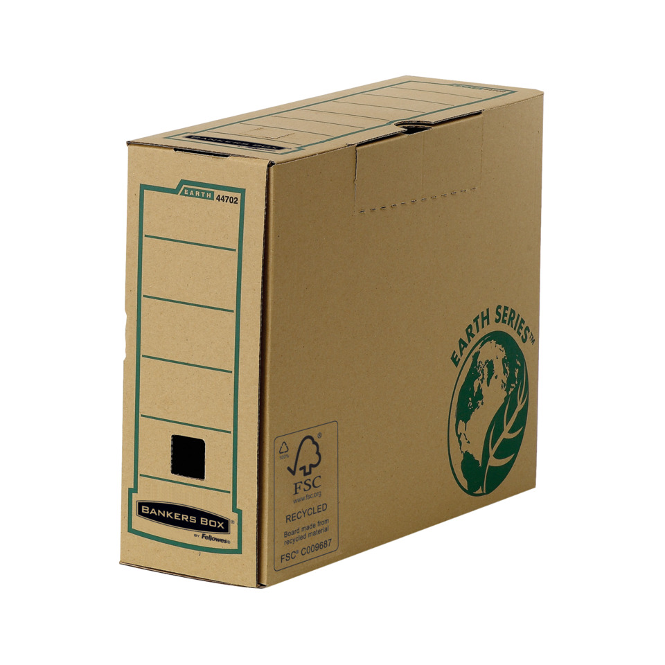 Kartonbox, Verpackung, Recycling, Earth Series, Bankers Box