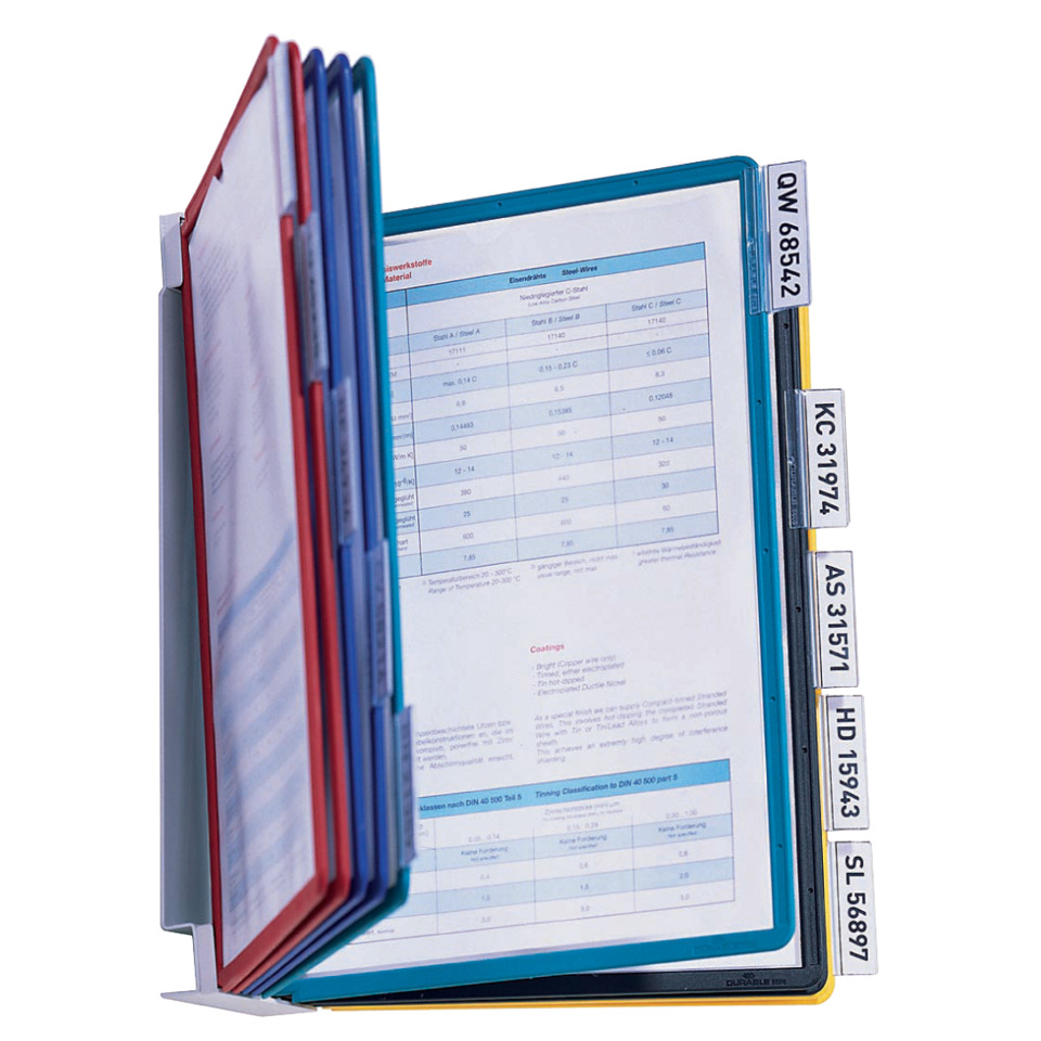 ordner, Dateiordner, A4-Ordner, Register, Unterlagen-Organisator