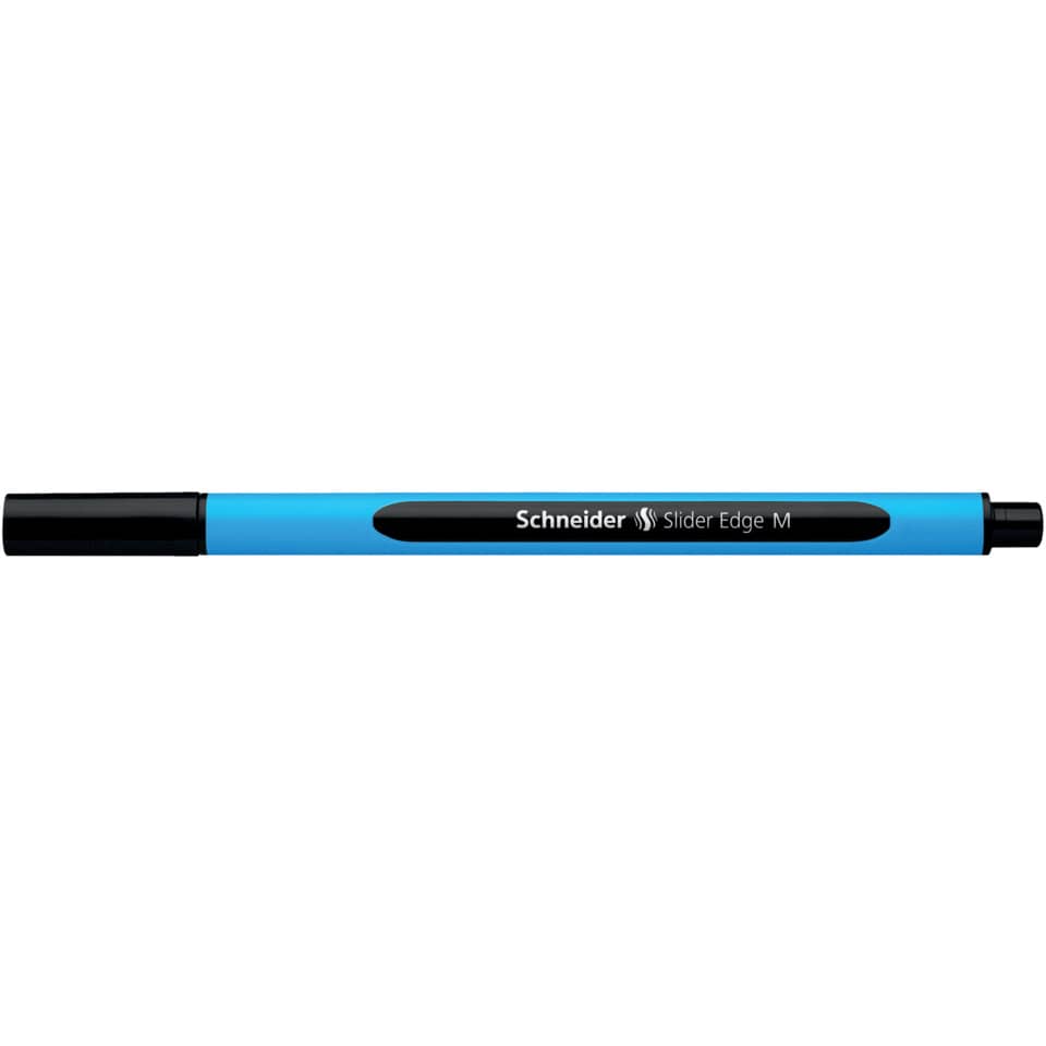 Marker, Whiteboard marker, Blue body, Black cap, Schneider