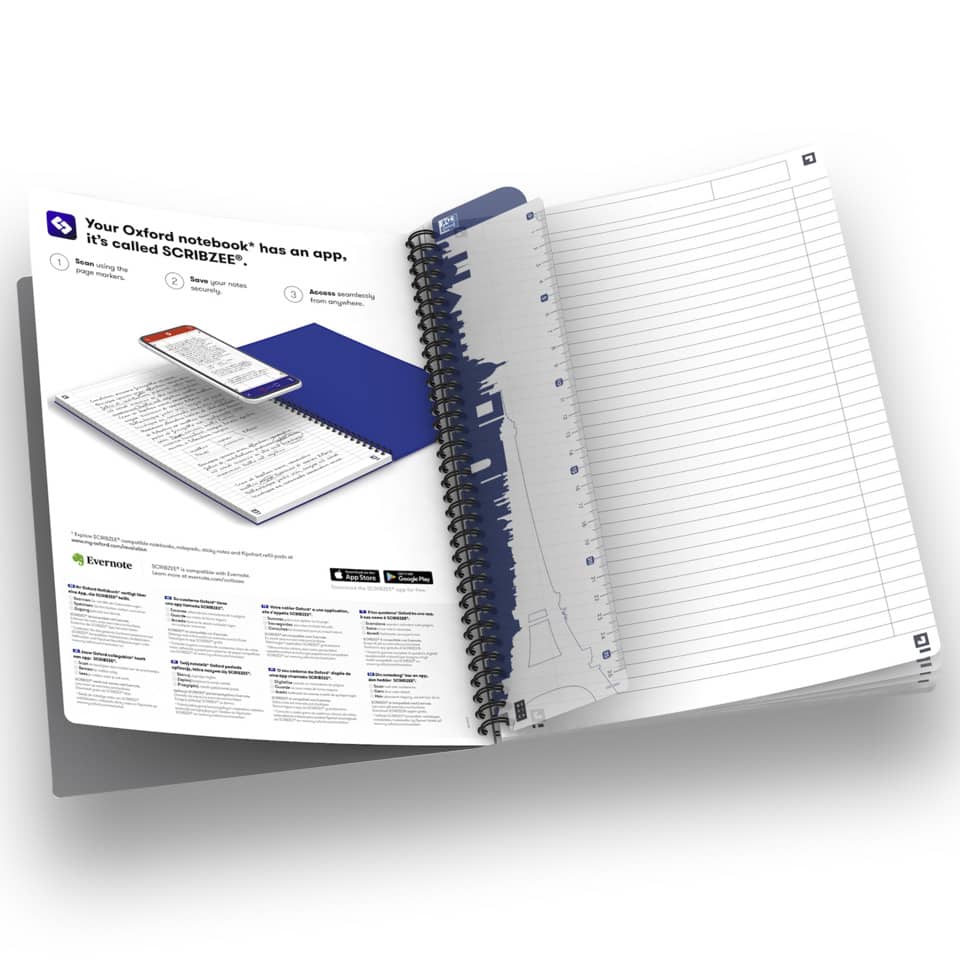 Notizbuch, Spiralblock, Lineal, Geldnotizblock, Notizheft