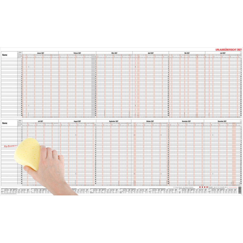 Kalender, Wandtafel, Monatskalender, Schwamm, Radiergummi, Datenübersicht, Bürozubehör