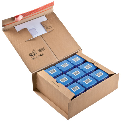 Versandkarton Post-Box, 330x290x120mm, braun COLOMPAC 30000274