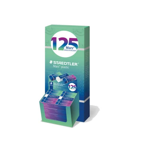 POS-Display Radierer 125 Jahre Mars® plastic STAEDTLER 52650MCA4