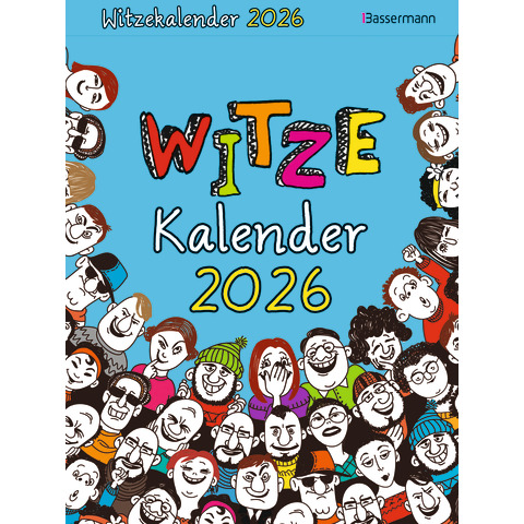 Abreißkalender Witze, 16,5 x 22 cm BASSERMANN 15150