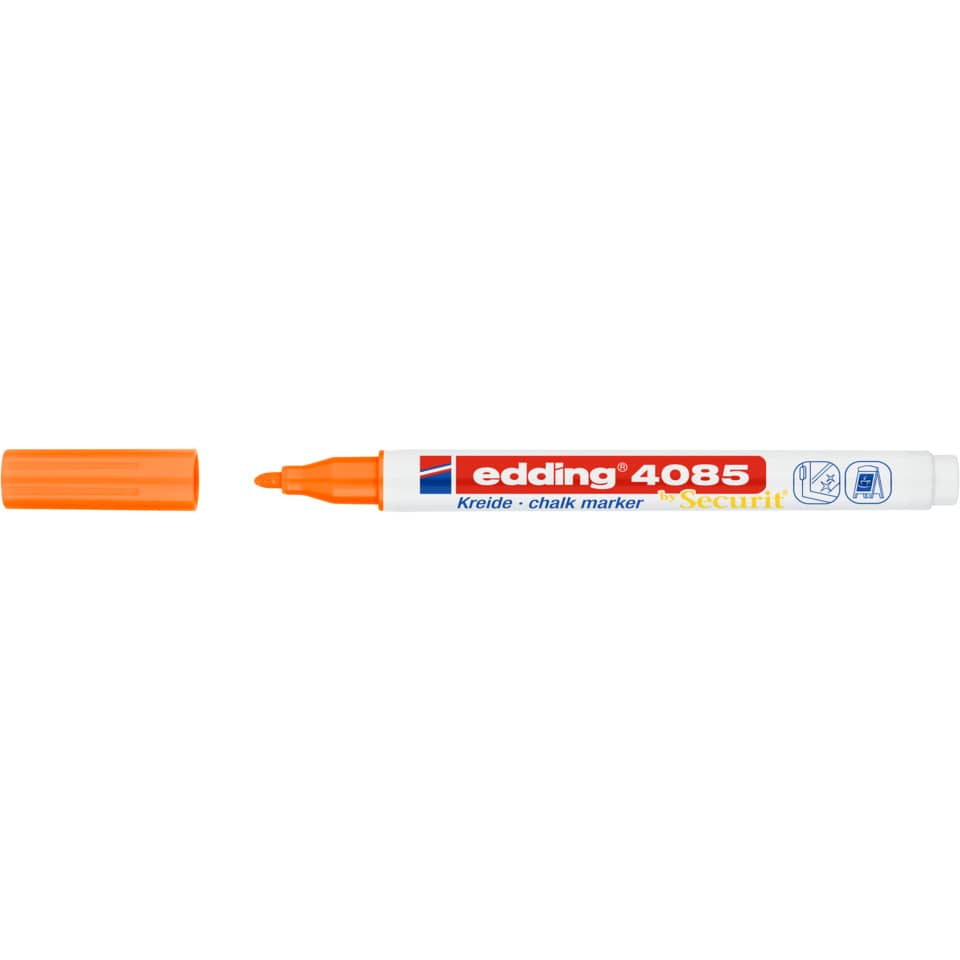 Marker, Orange, Kreide Markierer, Edding 4085, Chalk marker