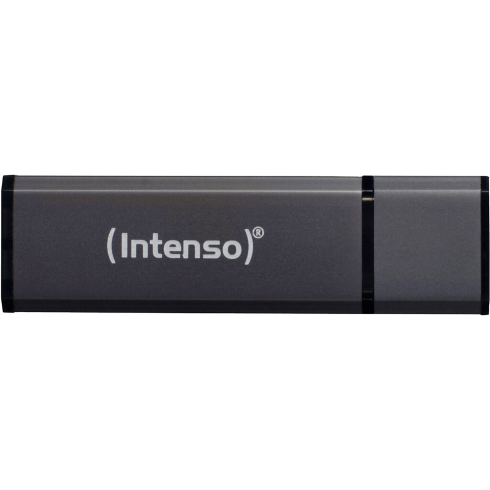 USB-Stick, Flash-Speicher, Intenso, Metallisch, Kompakt