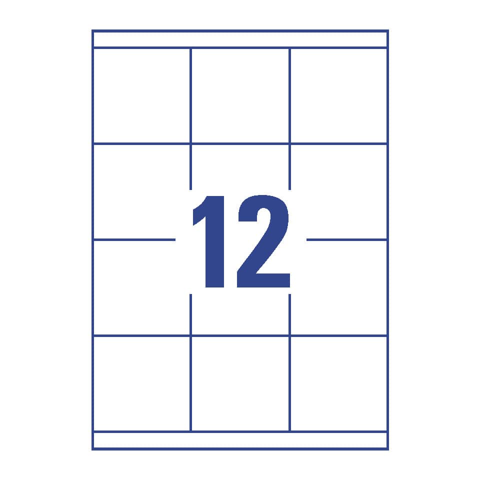 kalender, seite, gitter, 12, datum