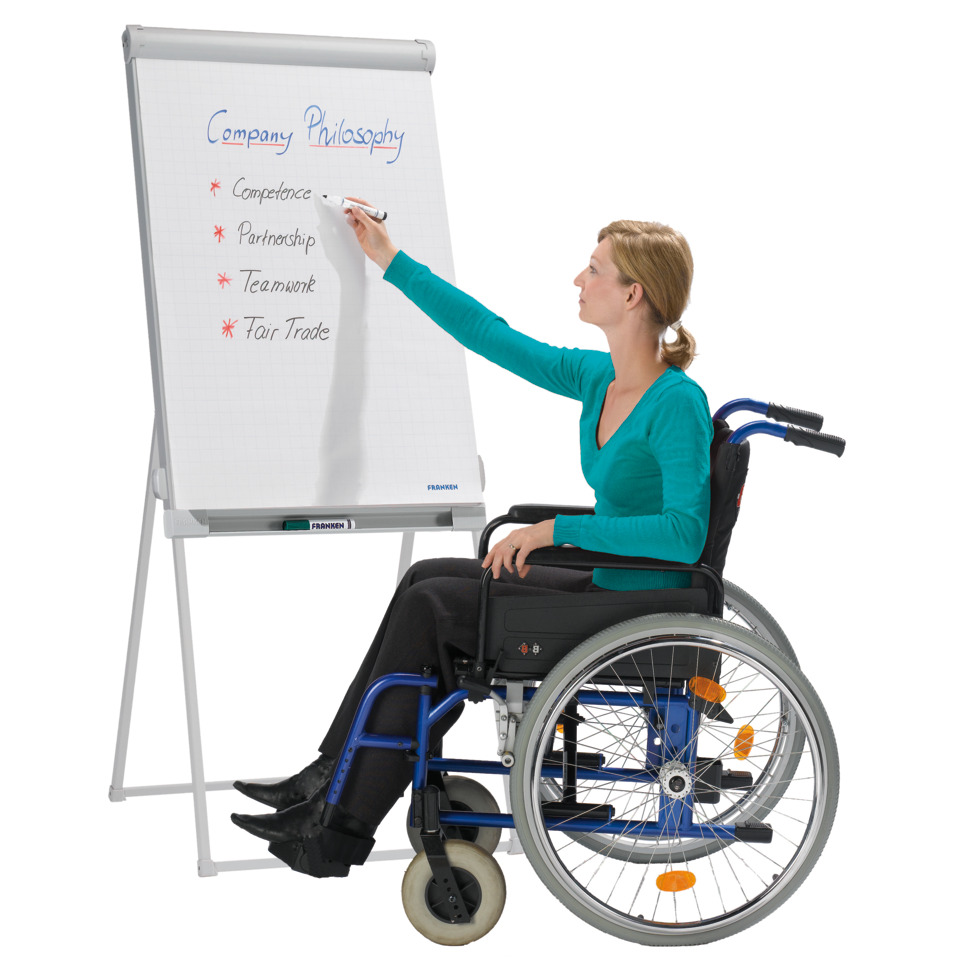 Rollstuhl, Protestor, Whiteboard, Schultafel, Praxis, Rollstuhl, Whiteboard, Lehrer, Präsentation, Barrierefrei