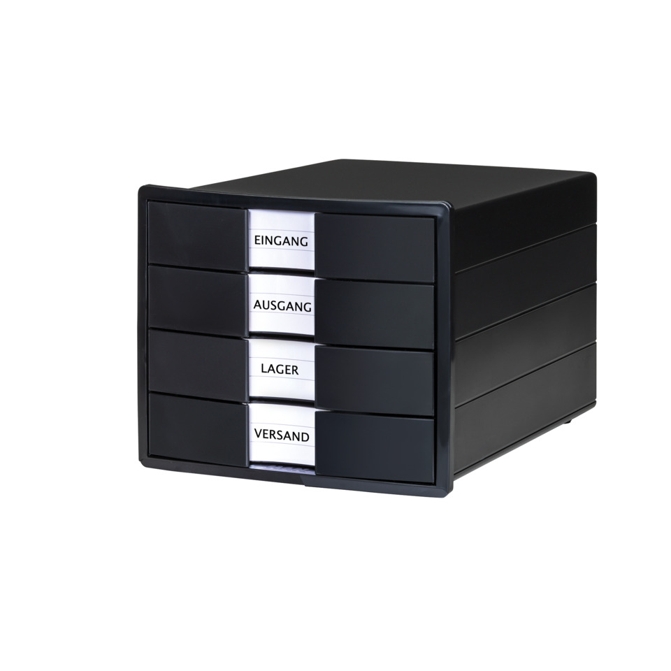 Schubladenbox, Ablage, Organizer, Schwarz, Mehrfachschublade
