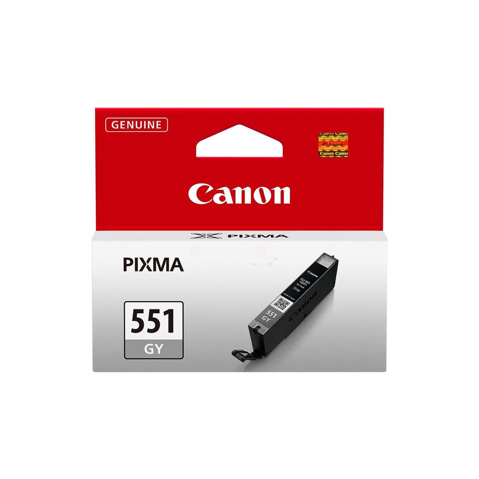 Tintenpatrone, Canon, Pixma, 551, GY