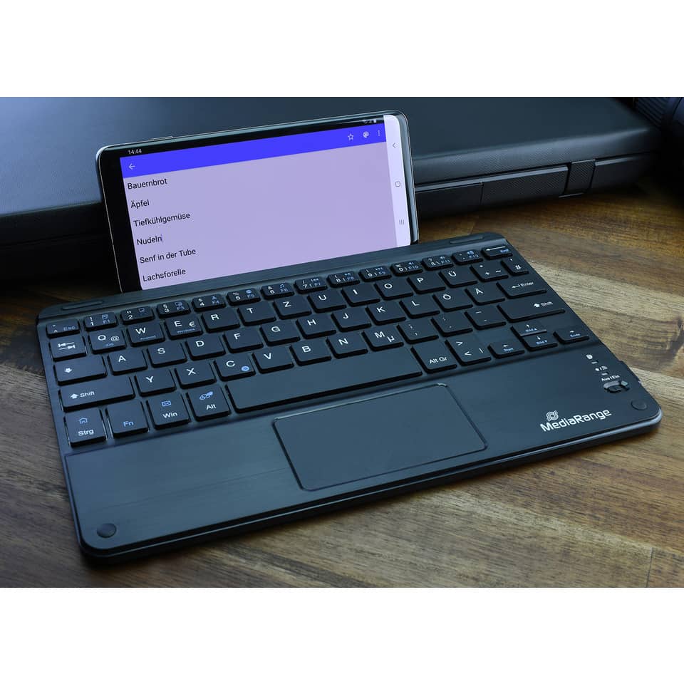 Tastatur, Laptop-Tastatur, Bluetooth-Tastatur, Touchpad, MediaRange