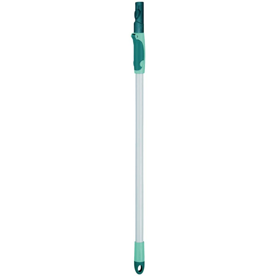 Mikrofaser-Teleskop, Ausziehbar, Wischmop, Griff aus Kunststoff, Grün
