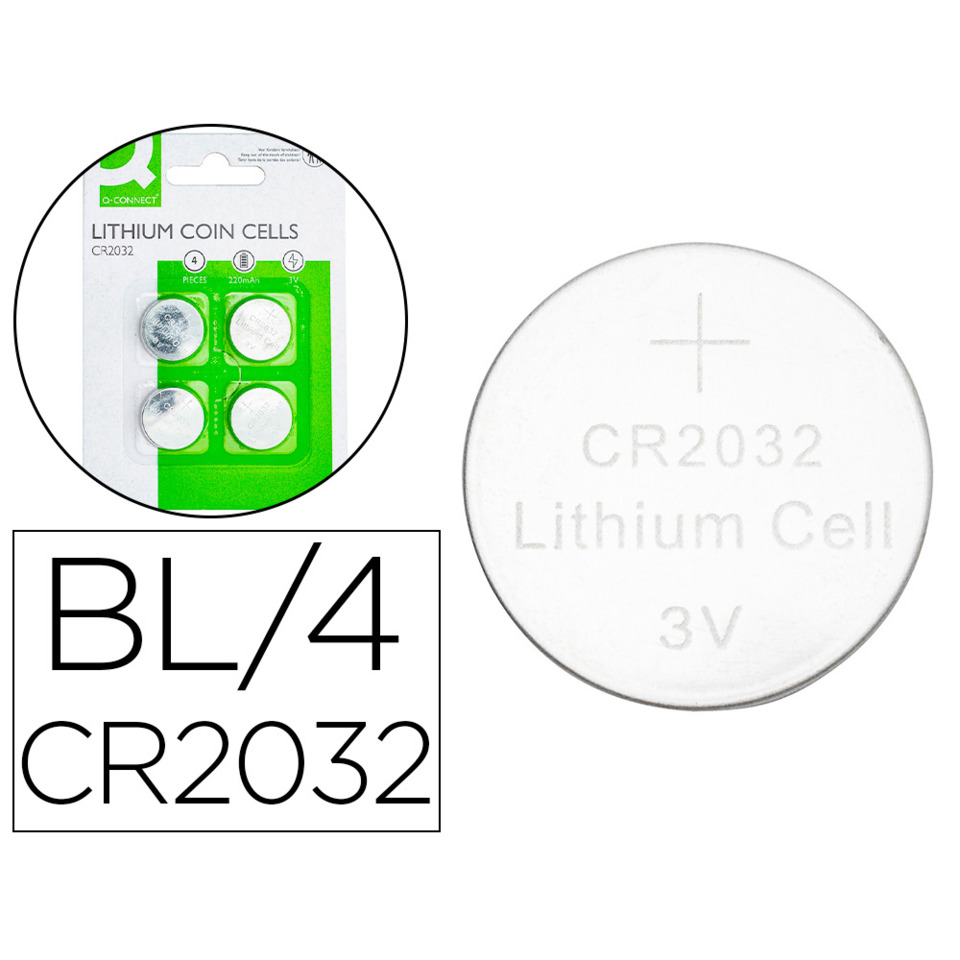 Lithiumzelle, Knopfzellen, CR2032, 3V, Batteriepackung